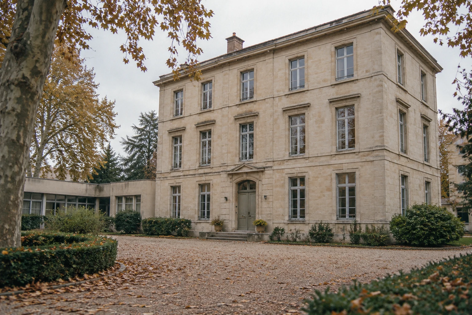 Façade du bâtiment historique du CERPAN